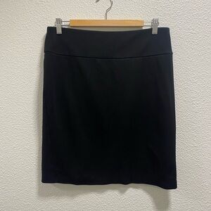 Eileen fisher black straight skirt size medium
